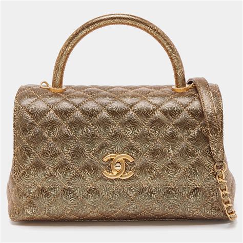 chanel coco handle small dimension|chanel coco top handle medium.